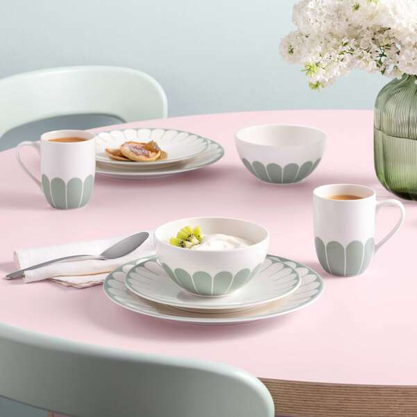 Fleur Vert Тарелка десертная 21,2 см  (1045502651) Villeroy & Boch - spb.v-b.ru