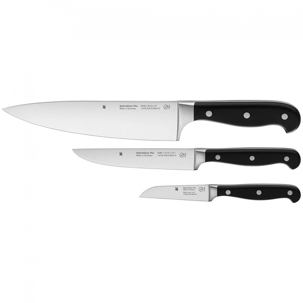 Spitzenklasse Plus Набор ножей кухонных 3 штуки (1894919992) WMF - spb.v-b.ru