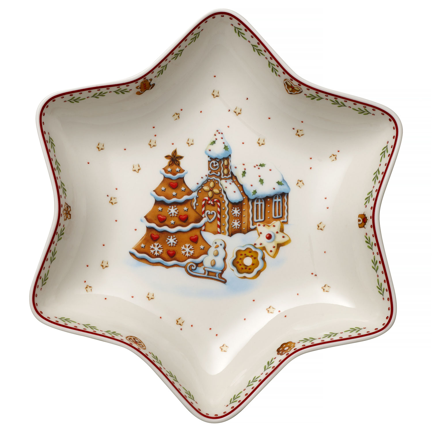 Салатное блюдо "Пряничная деревня" 25 см. в форме звезды Winter Bakery Delight 
https://spb.v-b.ru
г.Санкт-Петербург
eshop@v-b.spb.ru
+7(812)3801977