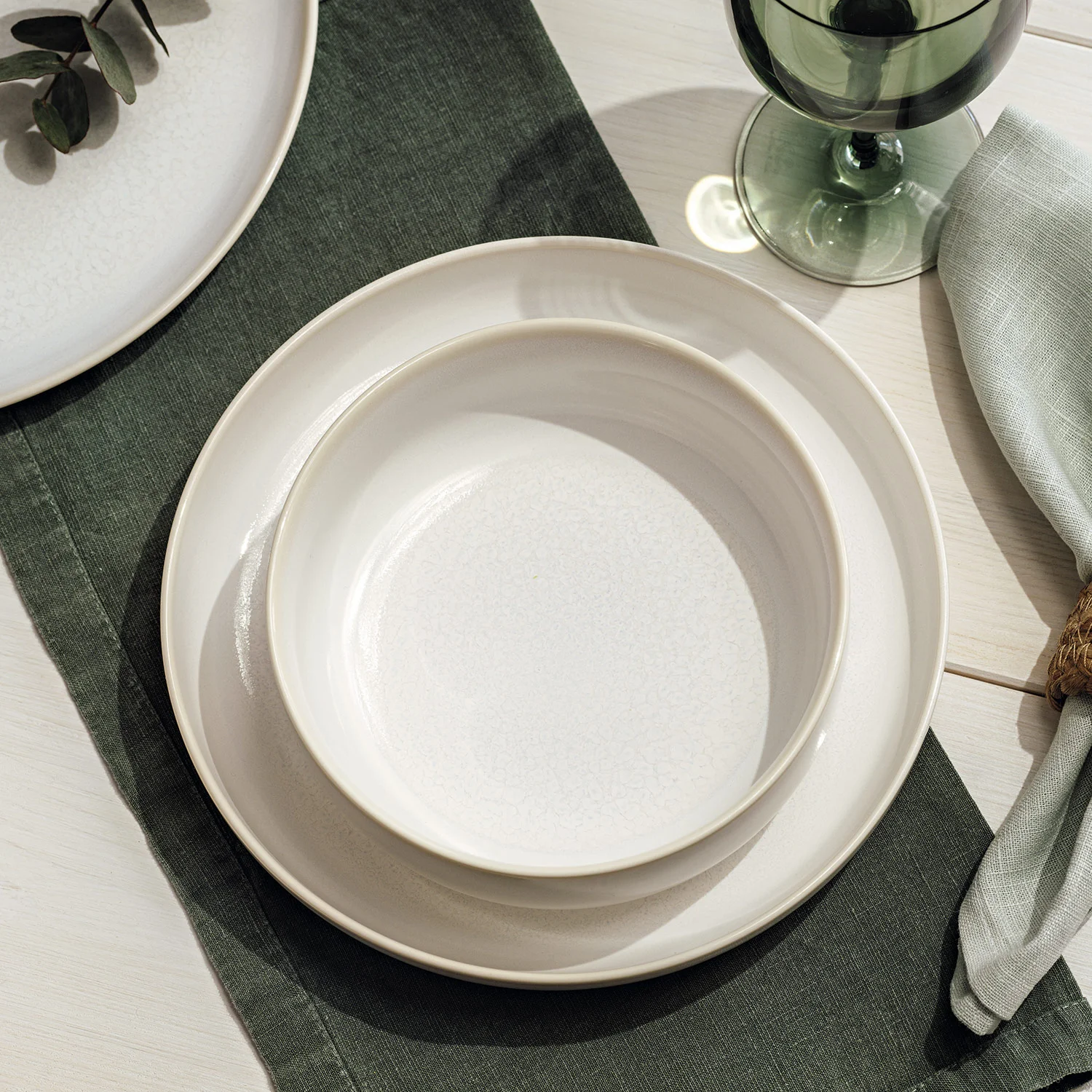 Crafted Cotton Глубокая тарелка 22 см (1951832700) Villeroy & Boch - spb.v-b.ru