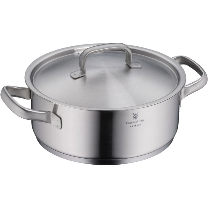 GOURMET PLUS Кастрюля низкая 4,1 л/24 см  (0722246030) WMF - spb.v-b.ru