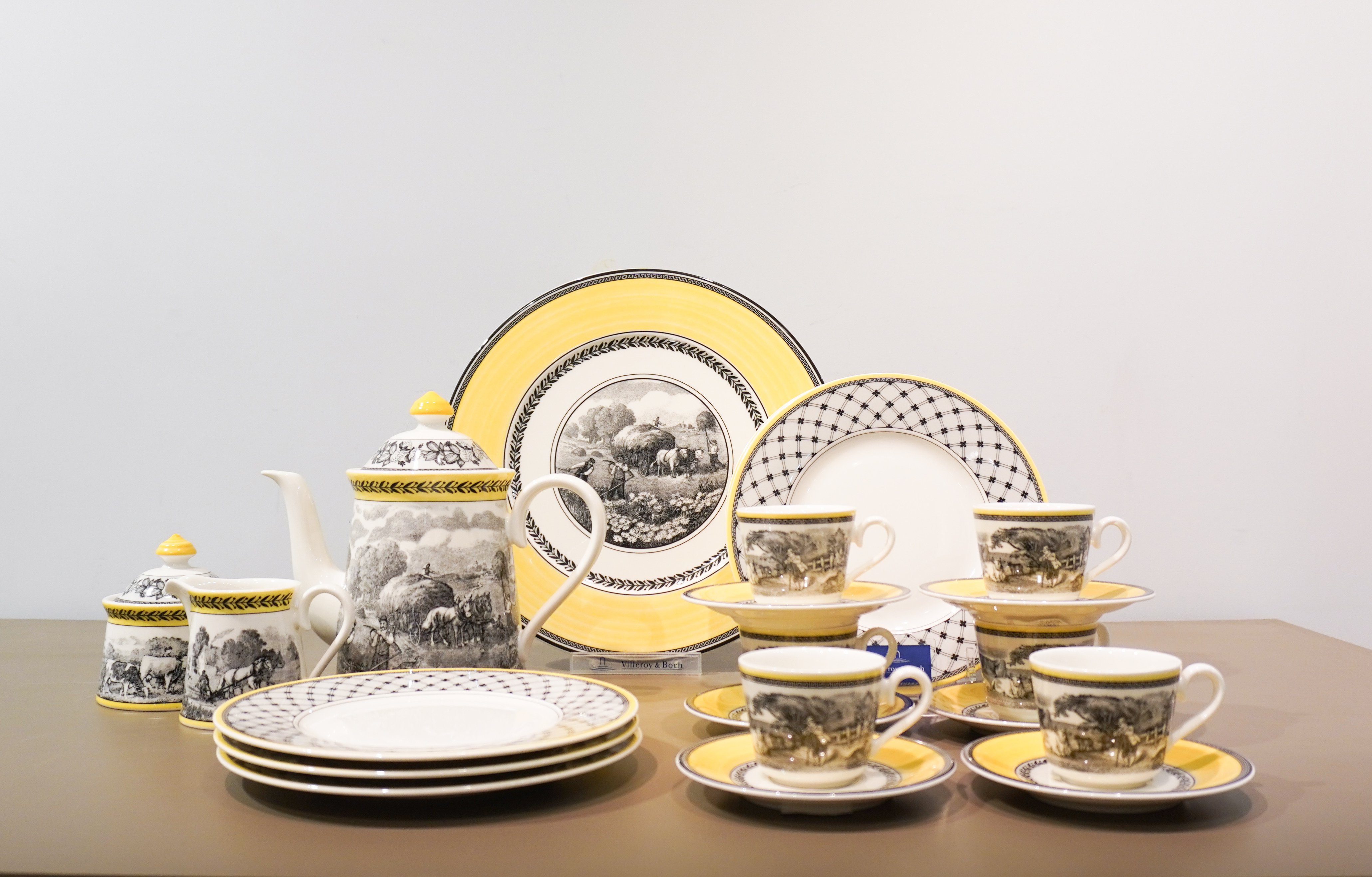 Кофейный сервиз на 6 персон, 22 предмета, Audun