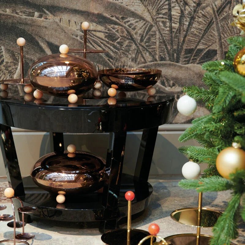 Этажерка 6 маленьких блюд H 19 см., Sambonet Penelope Pvd Rum Pink Onyx 
https://spb.v-b.ru
г.Санкт-Петербург
eshop@v-b.spb.ru
+7(812)3801977