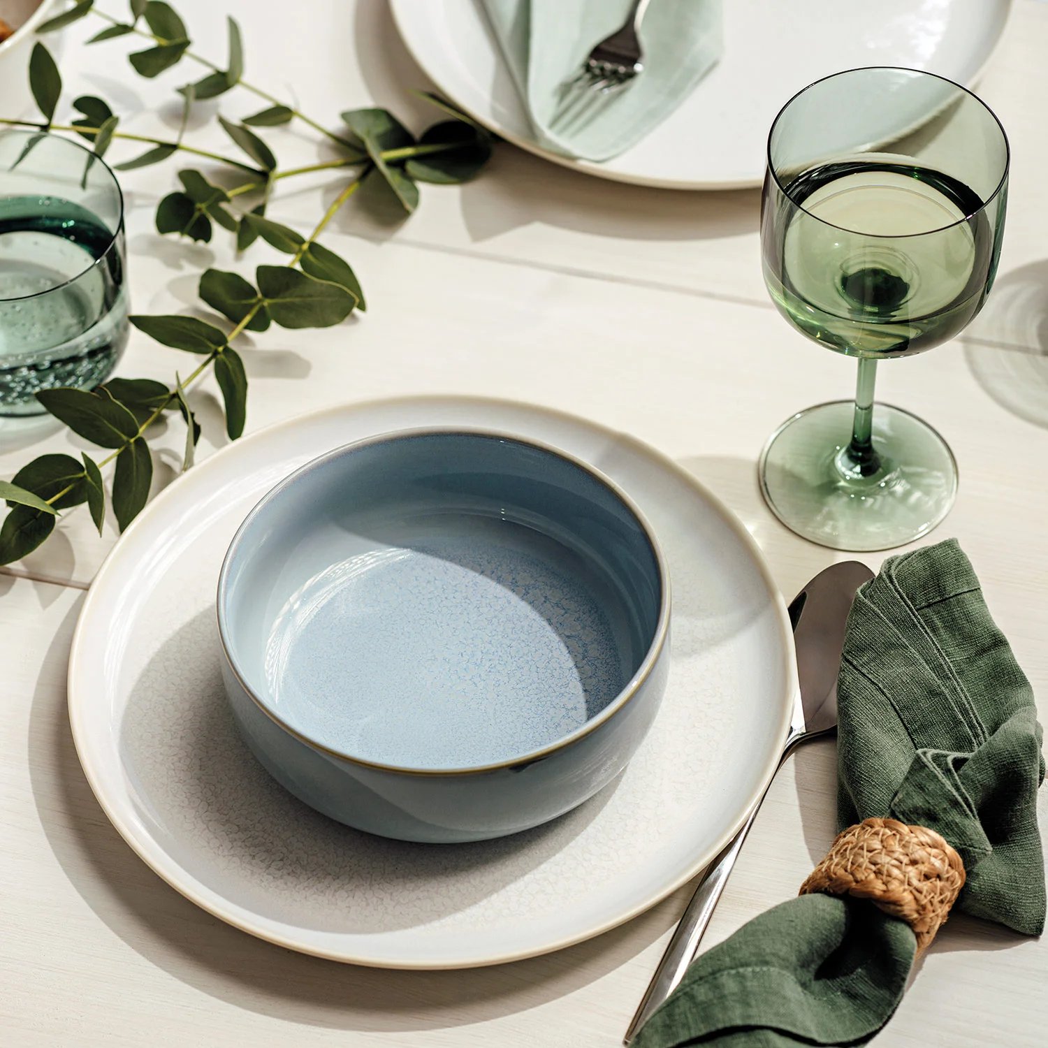 Crafted Cotton Плоская тарелка 26 см (1951832610) Villeroy & Boch - spb.v-b.ru