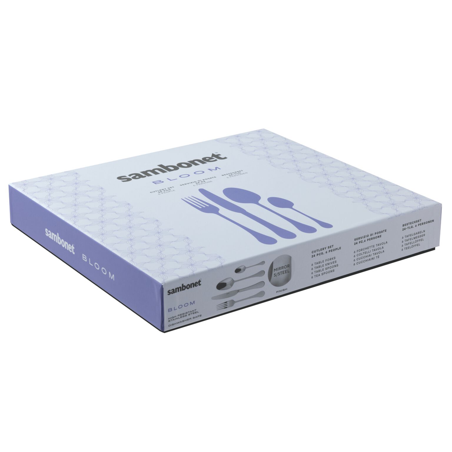 Столовые приборы 24 предмета Sambonet, Bloom S
https://spb.v-b.ru
г.Санкт-Петербург
eshop@v-b.spb.ru
+7(812)3801977