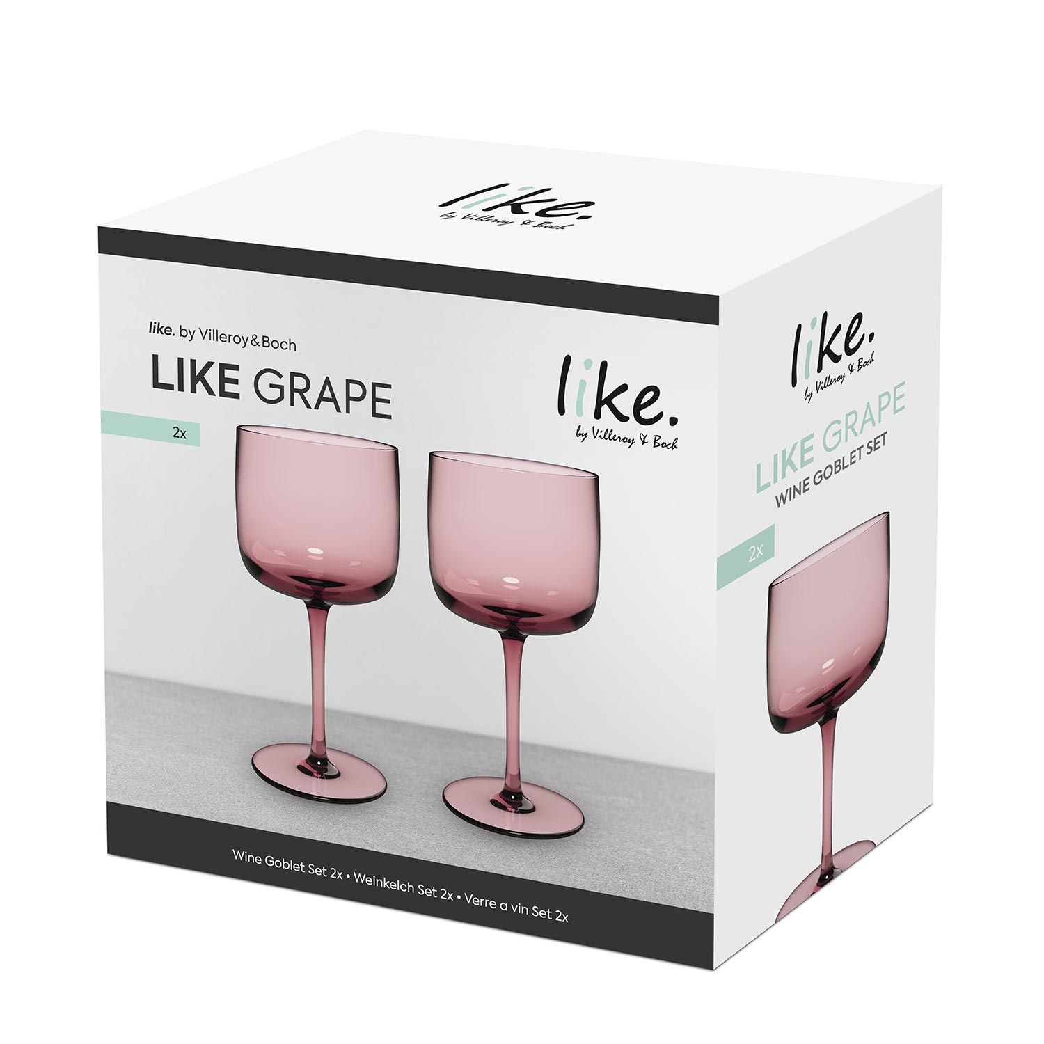 Like Grape Набор бокалов для вина 0.3 л, 2 шт