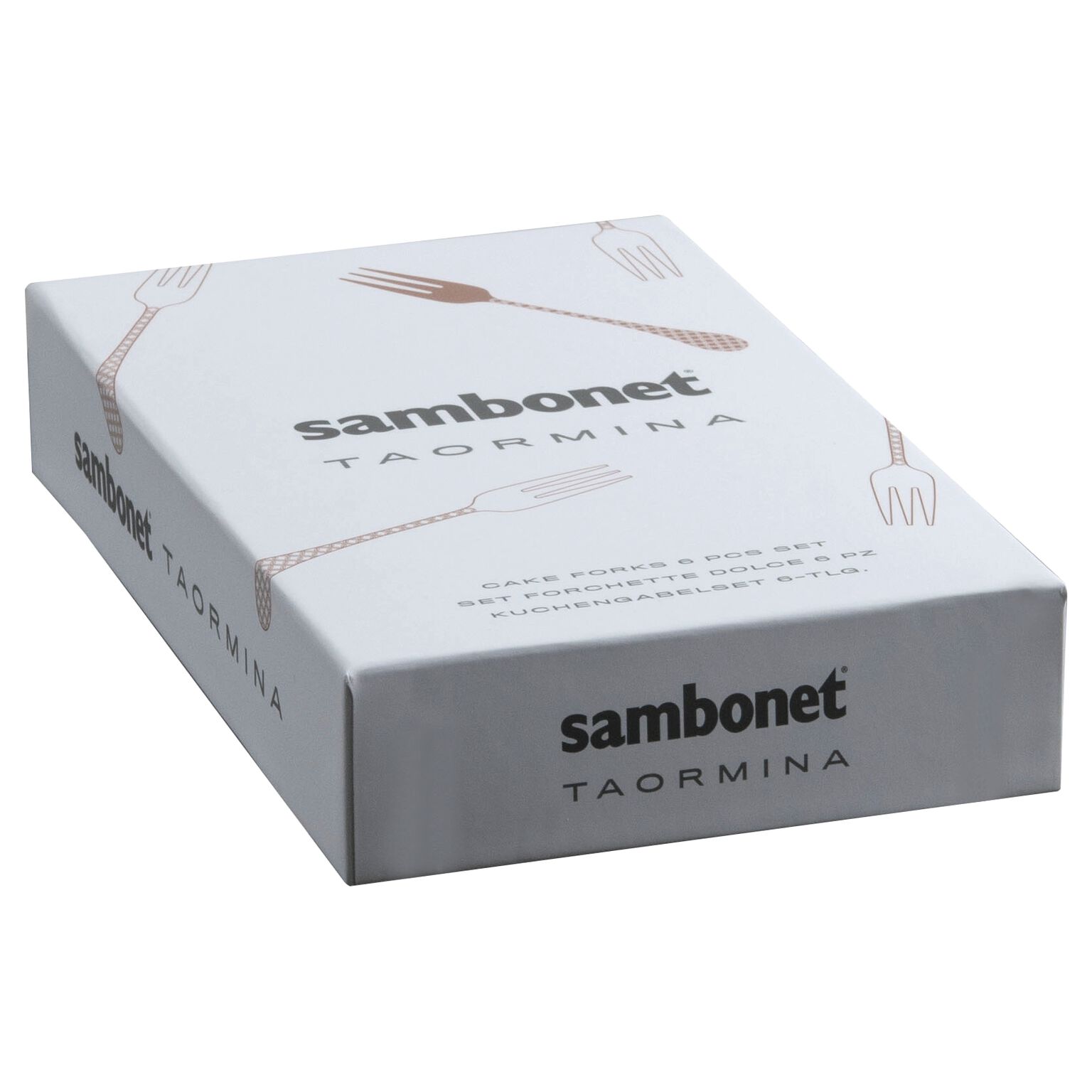 Sambonet Вилка для торта, набор 6 штук Taormina Gold (52766GA5) Sambonet - spb.v-b.ru