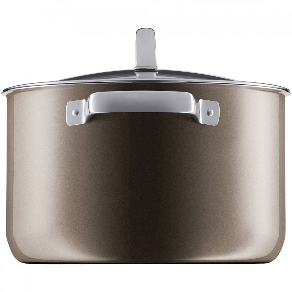 Fusiontec Mineral Кастрюля высокая 6.4 л 24 см Dark Brass (0514475290) WMF - spb.v-b.ru