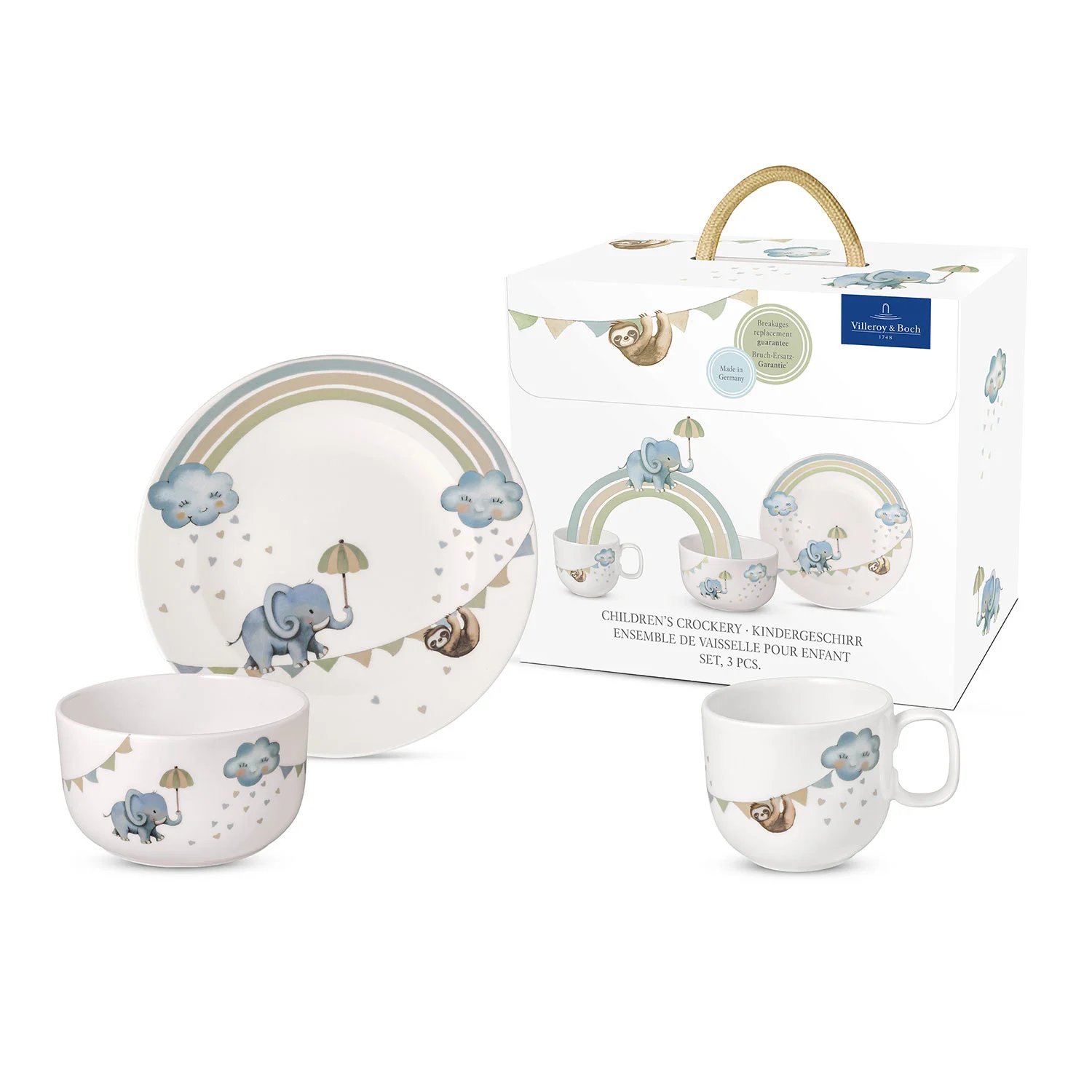 Детский набор 3 предмета Boho Kids (1486748427) Villeroy & Boch - spb.v-b.ru