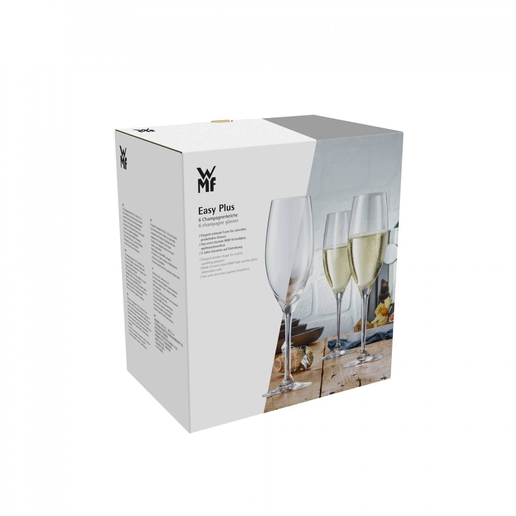 WMF Еasy Plus Набор бокалов для шампанского 6 штук (0910259990) WMF - spb.v-b.ru
