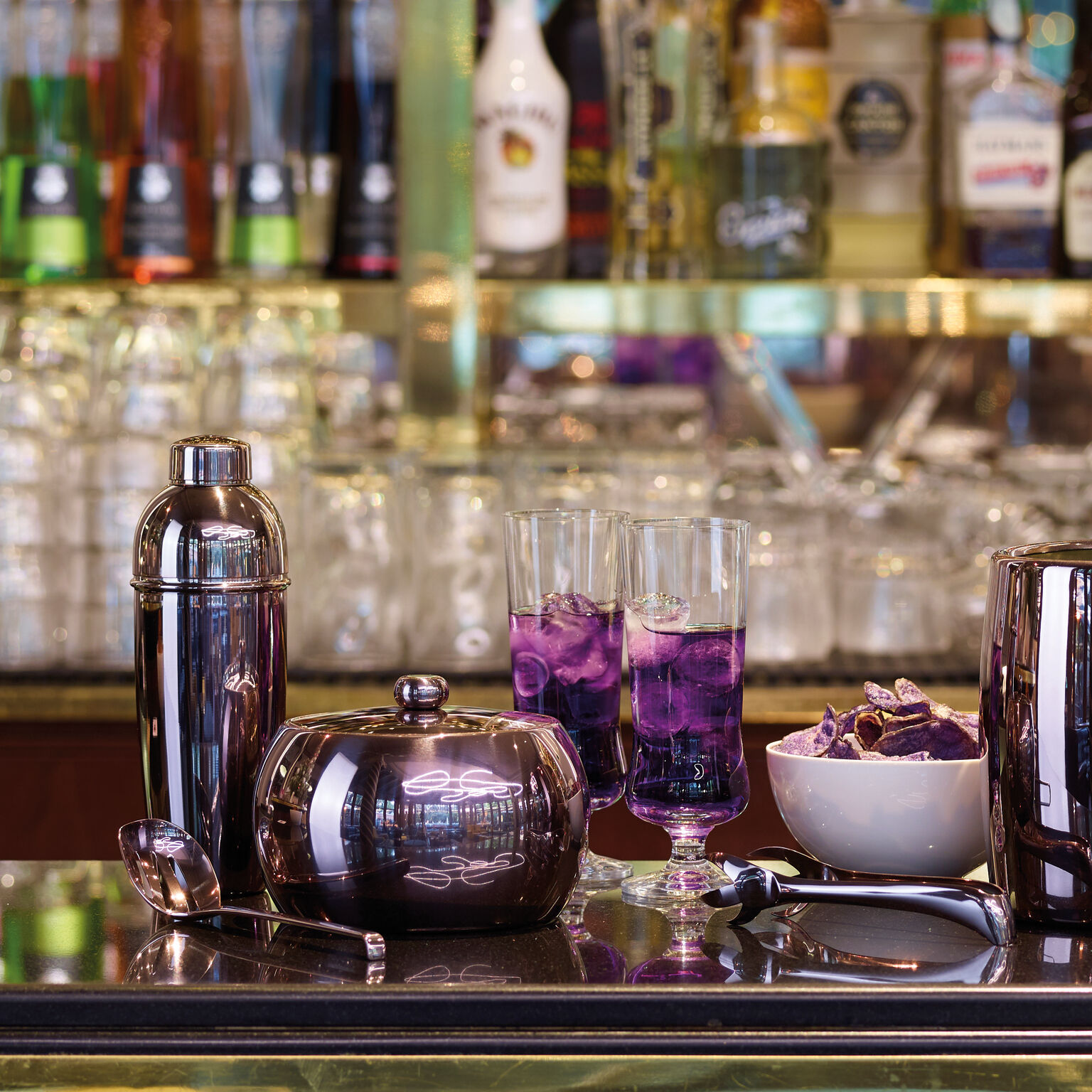 Sambonet Блюдо D-32 см Sphera Pvd Rum (55931U32) Sambonet - spb.v-b.ru