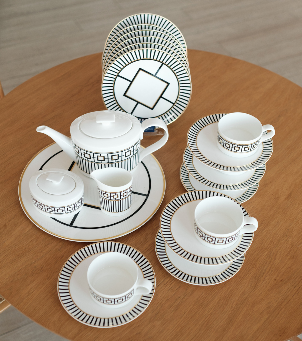 Чайный сервиз на 6 персон, 22 предмета, MetroChic