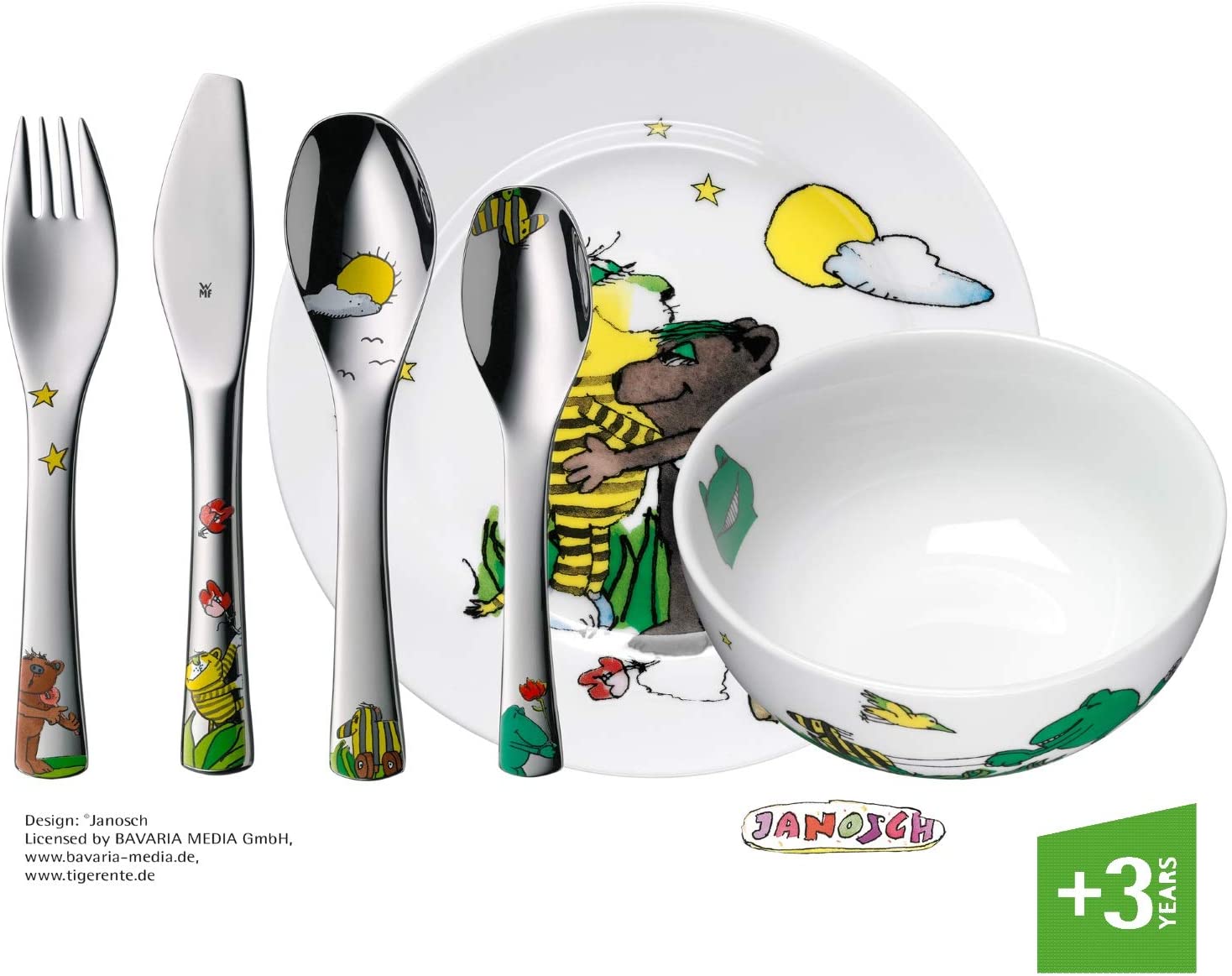 Детский набор посуды 6 предметов "Янош" (1294109964) WMF - spb.v-b.ru