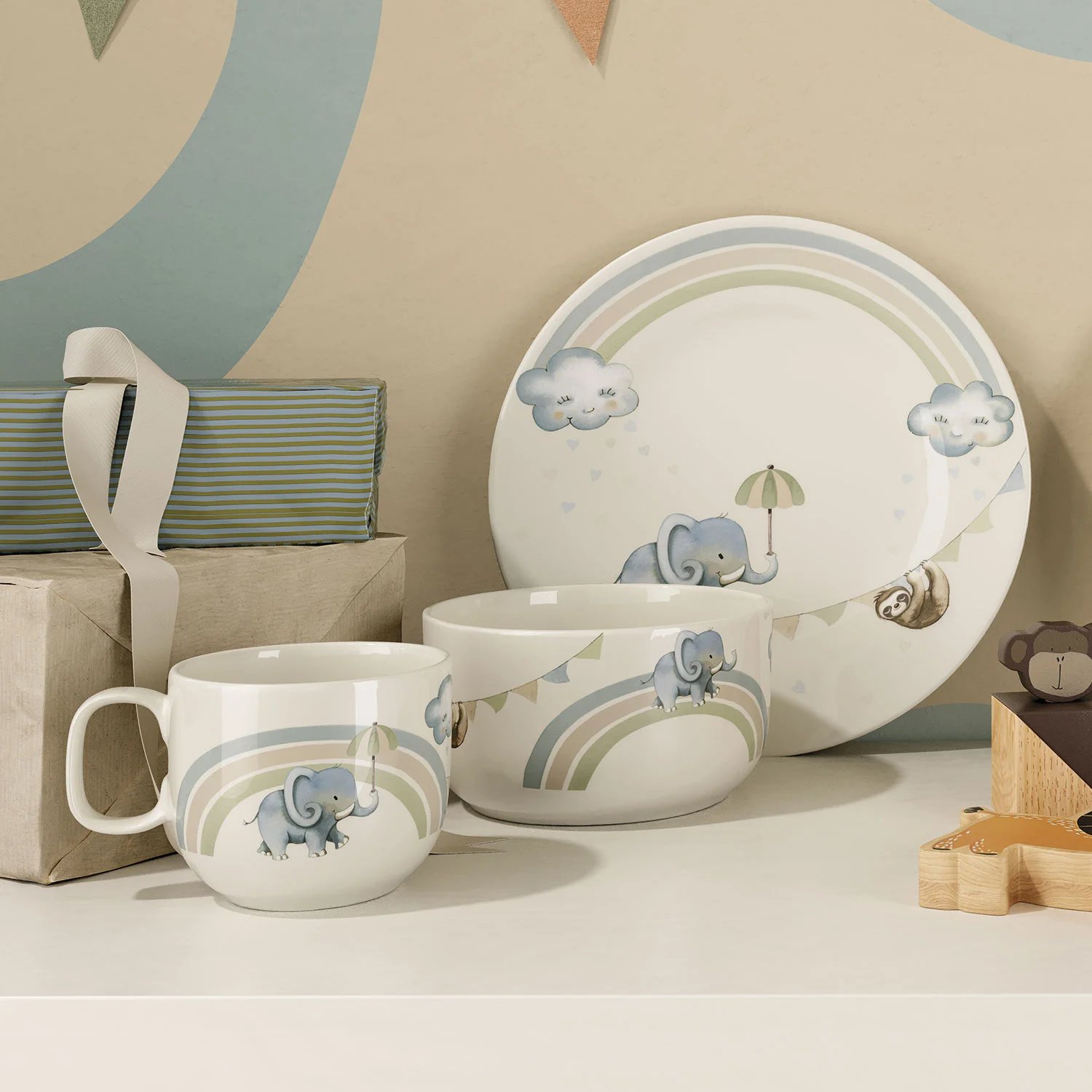 Детский набор 3 предмета Boho Kids (1486748427) Villeroy & Boch - spb.v-b.ru