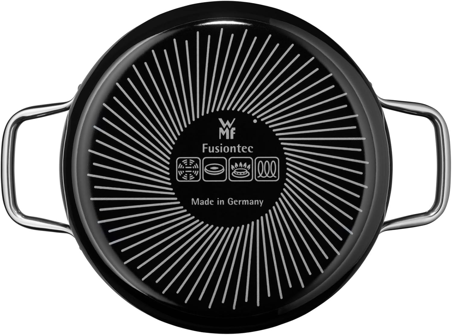 Кастрюля высокая 2,4 л/18 см со стеклянной крышкой Fusiontec Compact (0515645290) WMF - spb.v-b.ru