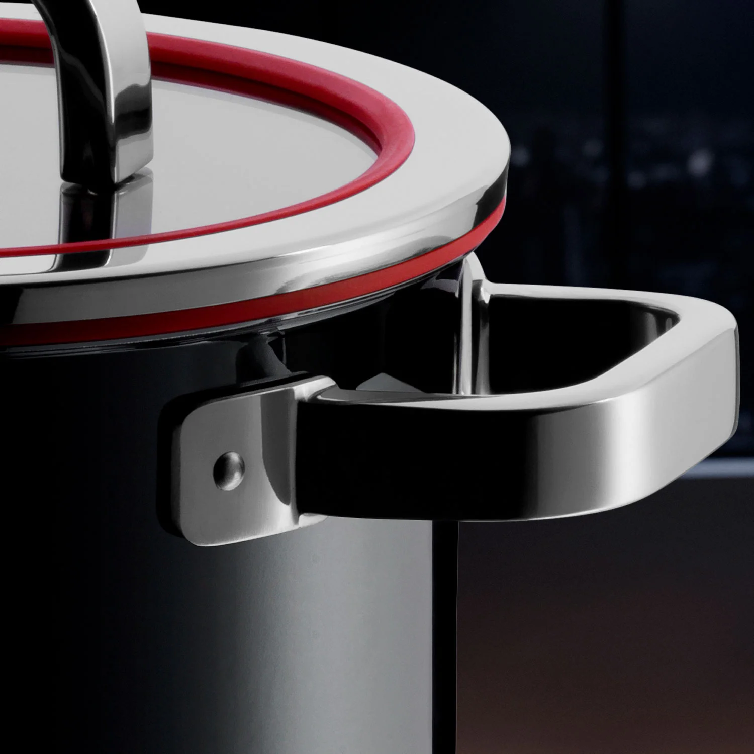 WMF Fusiontec Functional Набор кастрюль, 4 предмета 16/20/20/24 см (0517405290) WMF - spb.v-b.ru