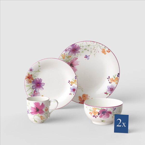 Mariefleur Basic Набор столовой посуды 8 предметов (1041008854) Villeroy & Boch - spb.v-b.ru