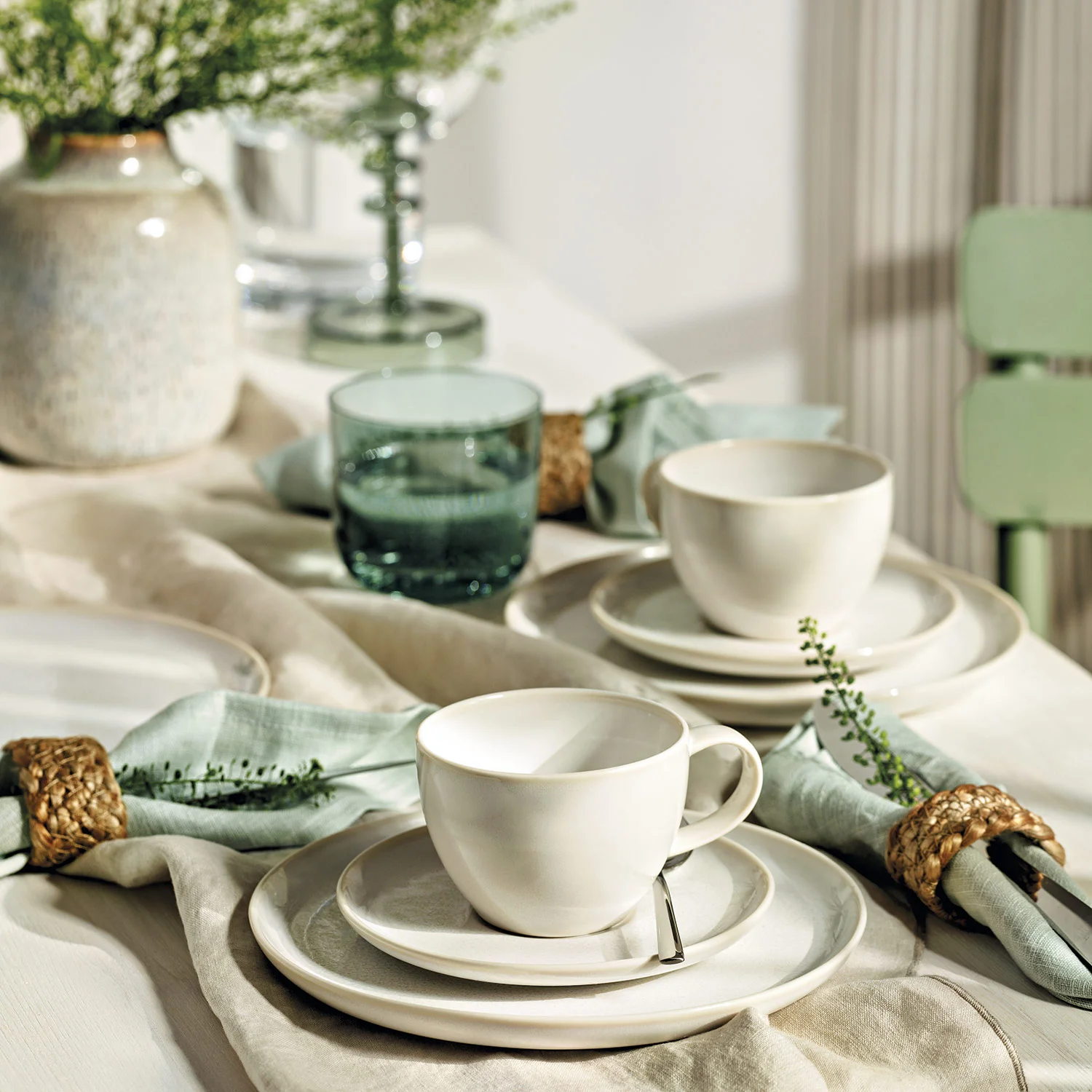 Crafted Cotton Блюдце для кофейной чашки 15 см (1951831310) Villeroy & Boch - spb.v-b.ru