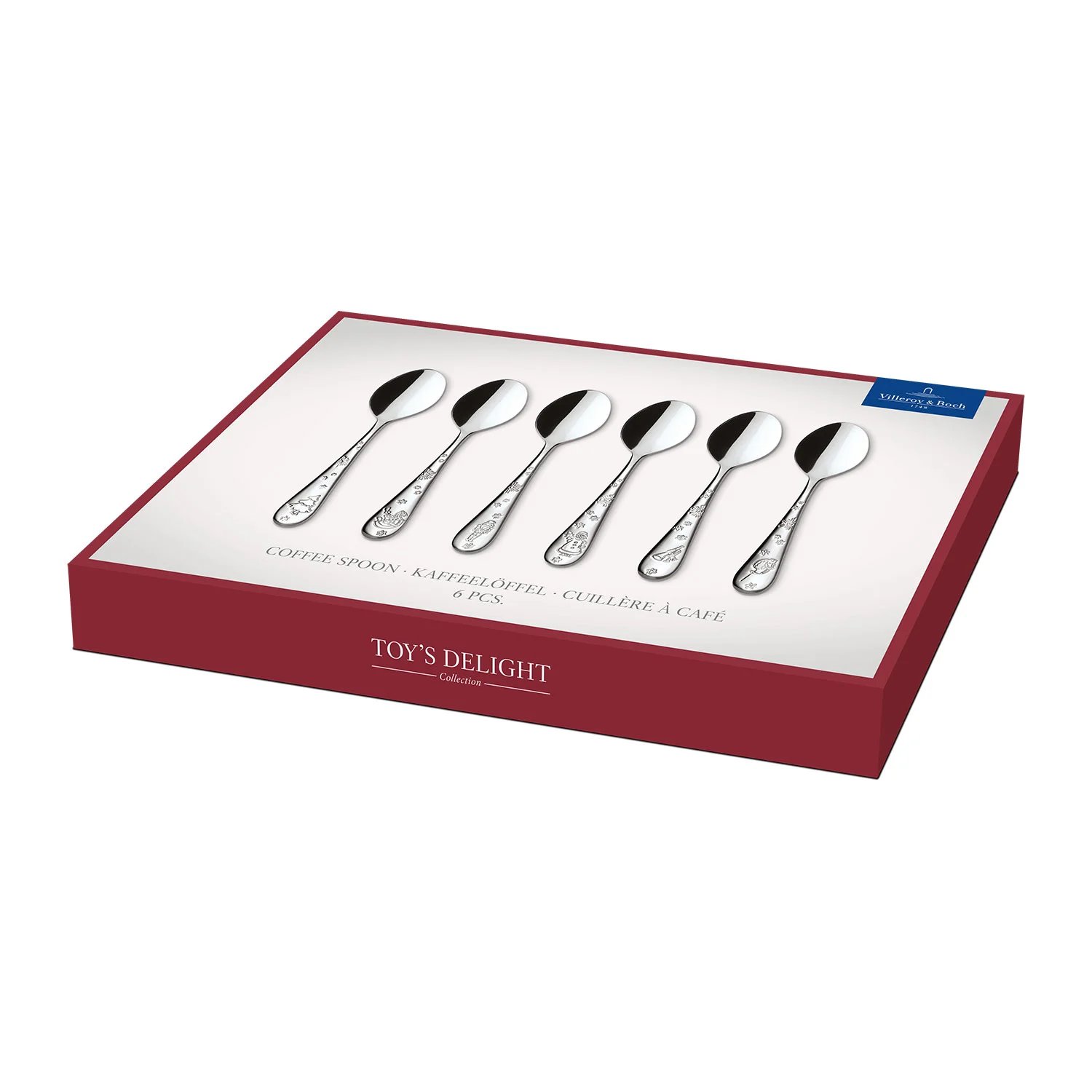 Toy's Delight Набор чайно-кофейных ложек, 6 шт 
https://spb.v-b.ru
г.Санкт-Петербург
eshop@v-b.spb.ru
+7(812)3801977