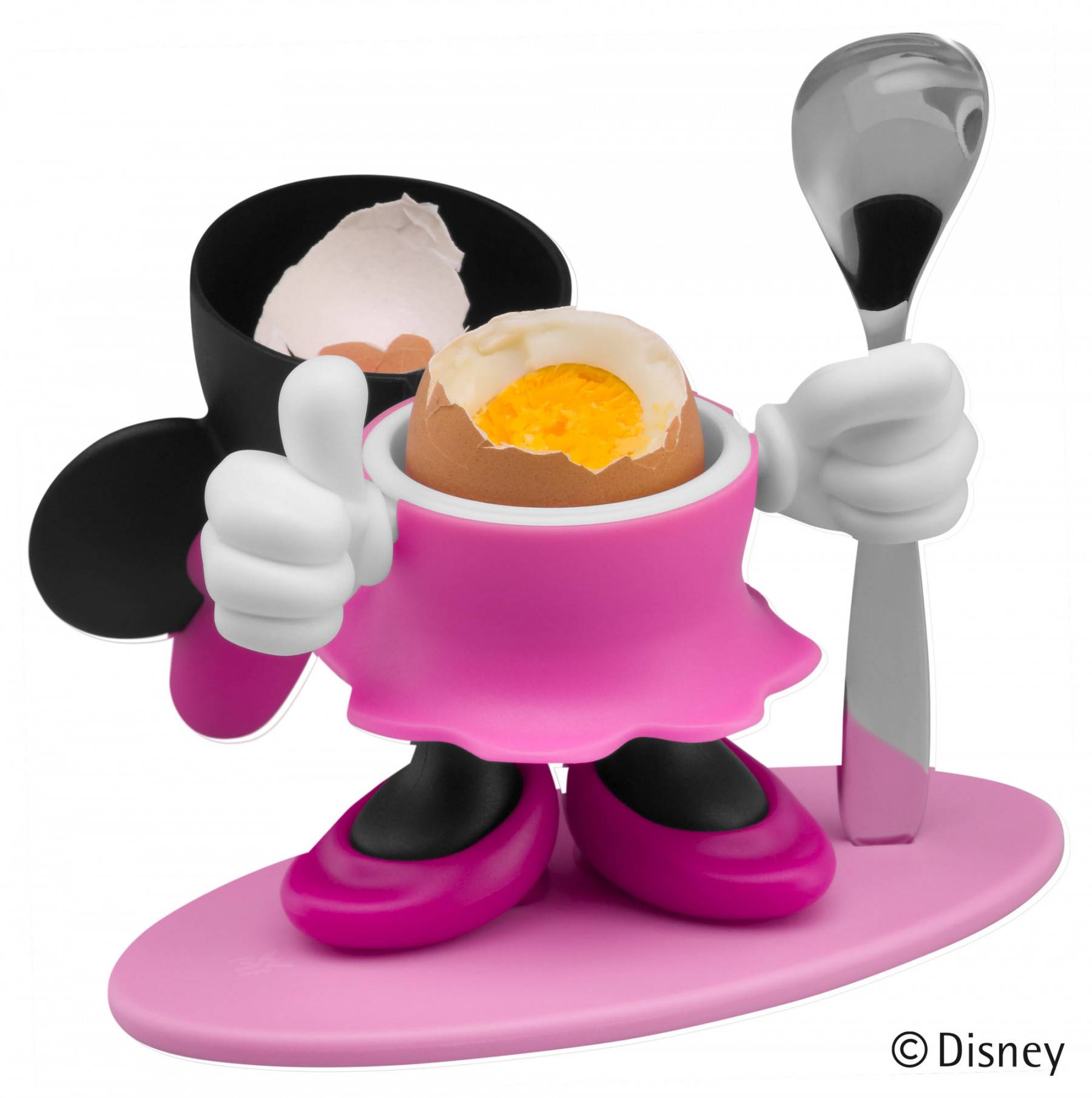 WMF Minnie Mouse Подставка для яйца  с ложкой   (1296466040) WMF - spb.v-b.ru
