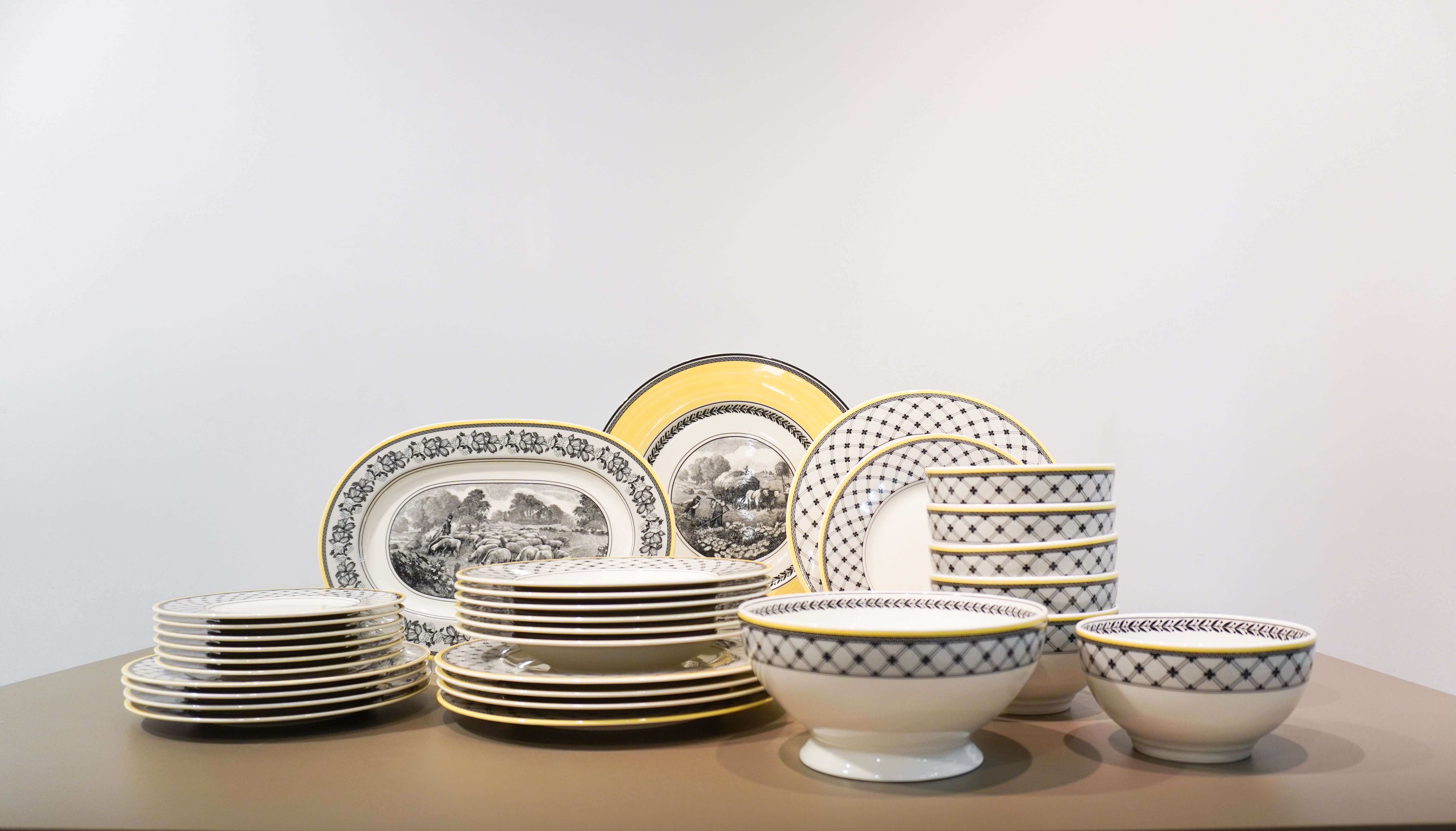 Столовый сервиз на 6 персон, 27 предметов, Audun