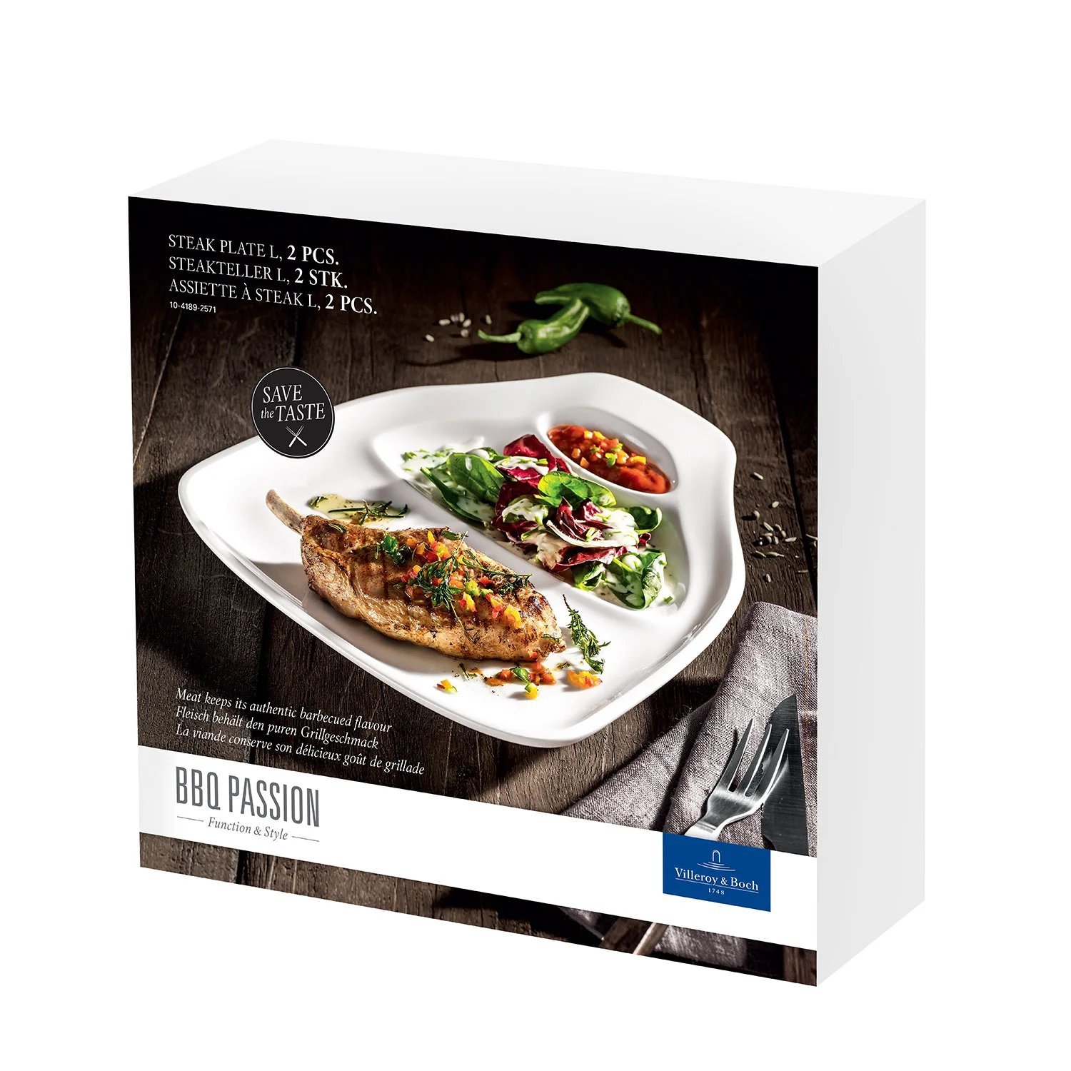 BBQ Passion Блюдо для стейка L, набор 2шт Villeroy & Boch
https://spb.v-b.ru
г.Санкт-Петербург
eshop@v-b.spb.ru
+7(812)3801977