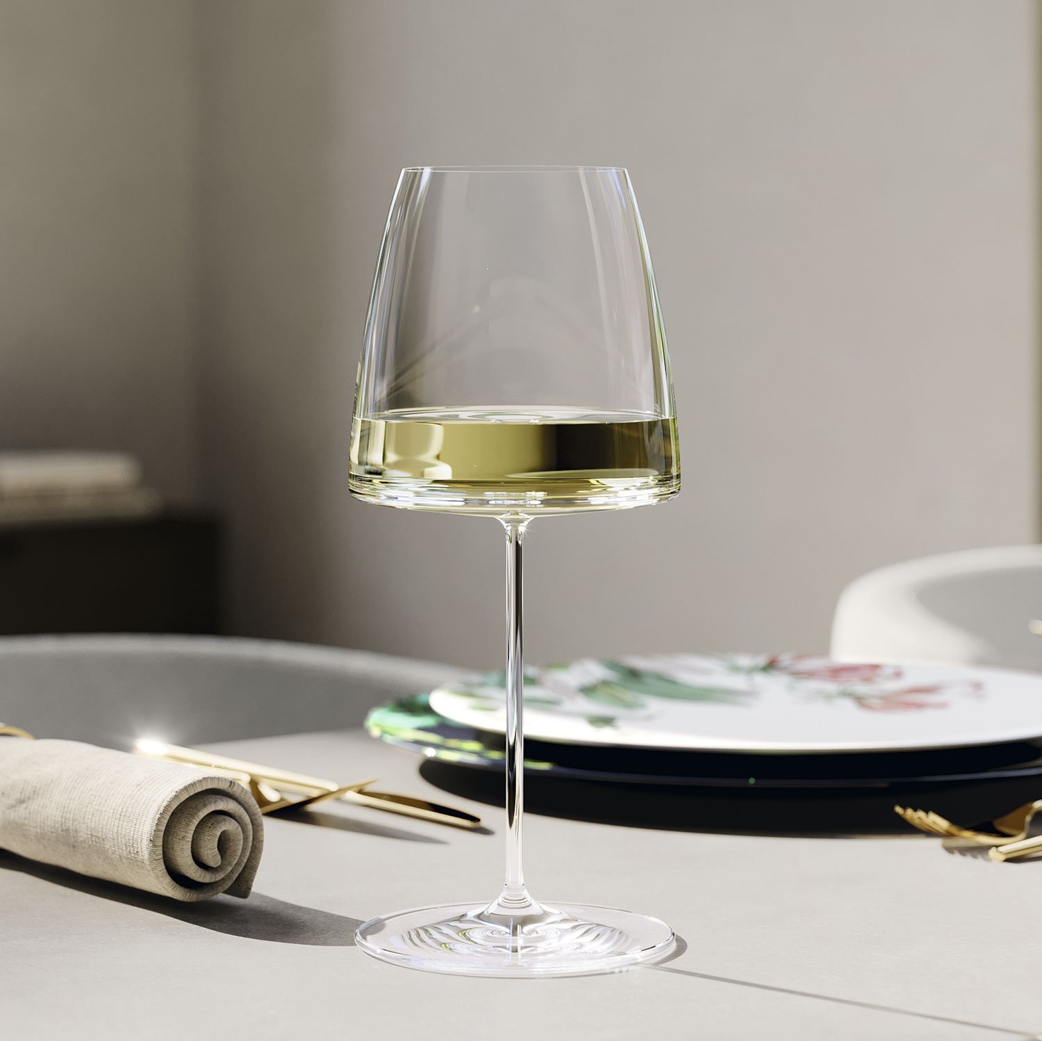 MetroChic Glass Набор бокалов для белого вина 2 шт, 23 см (1138018126) Villeroy & Boch - spb.v-b.ru