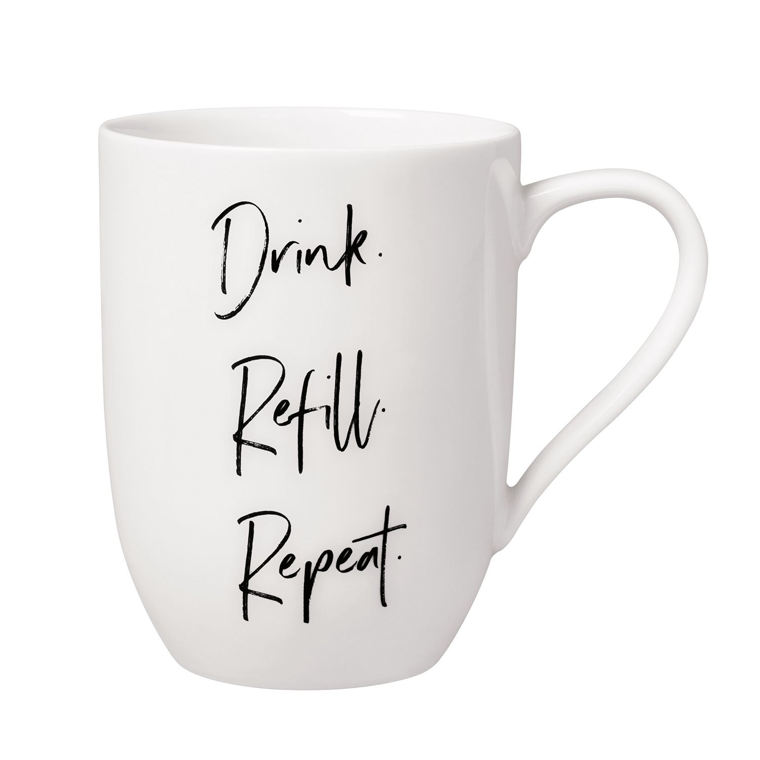 Statement Кружка "Drink. Refill. Repeat" ("Выпей. Наполни. Повтори") 340 мл (1016219670) Villeroy & Boch - spb.v-b.ru
