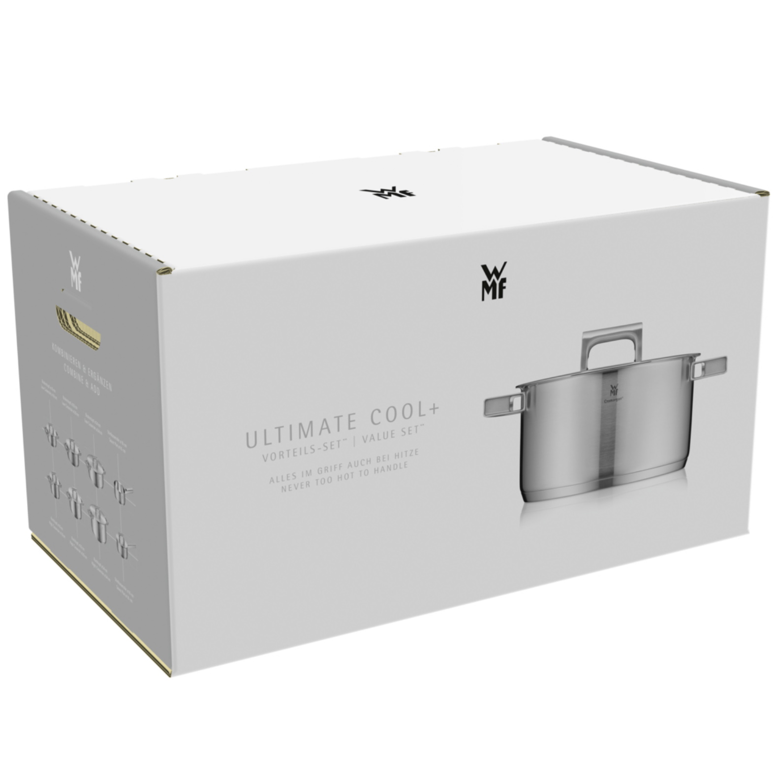 Набор кастрюль 5 предметов (16/20/20/24/ковш 16см) Ultimate Cool															 (1790556030) WMF - spb.v-b.ru