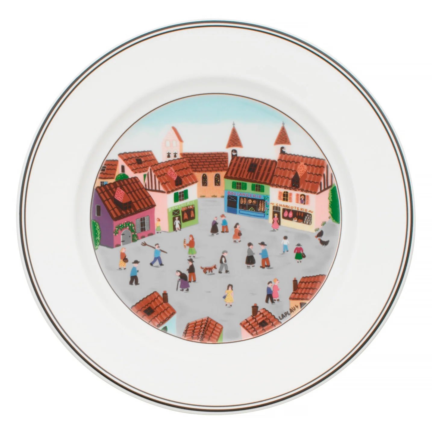 Салатная тарелка "Деревня" 21см, Design Naif 
https://spb.v-b.ru
г.Санкт-Петербург
eshop@v-b.spb.ru
+7(812)3801977