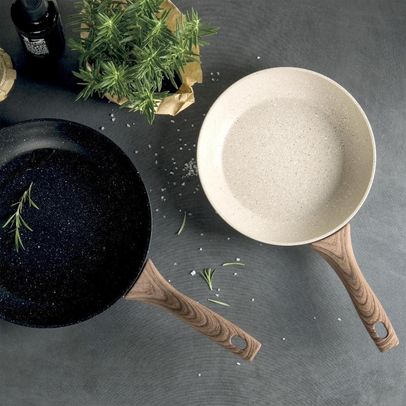 Cковорода Wok 28 см Black Rock & Rose (51033-28) Sambonet - spb.v-b.ru