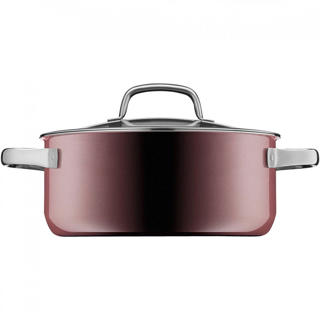 Fusiontec Mineral Кастрюля низкая 4.4 л 24 см Rose Quartz (0514695290) WMF - spb.v-b.ru