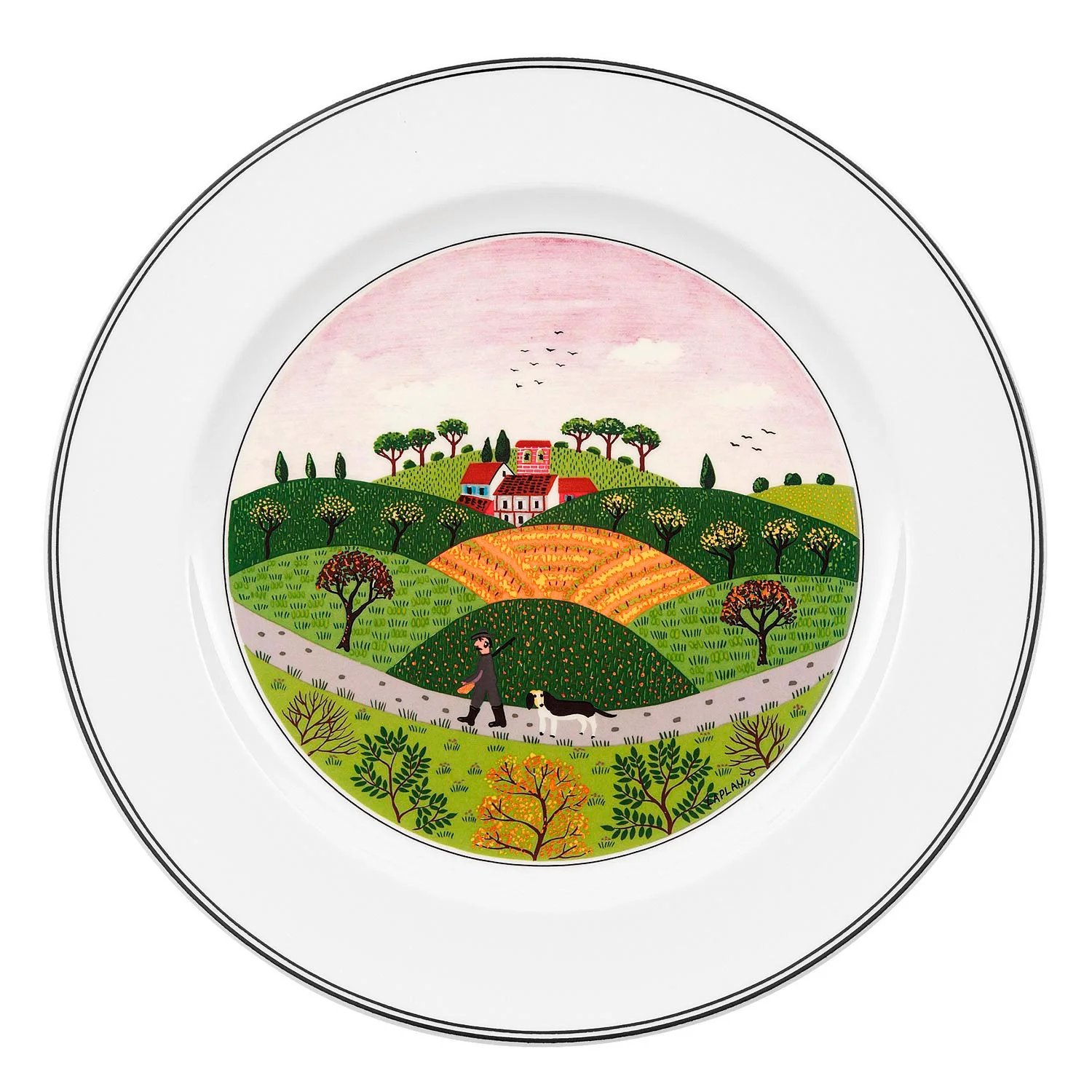 Плоская тарелка "Охотник" 27см, Design Naif 
https://spb.v-b.ru
г.Санкт-Петербург
eshop@v-b.spb.ru
+7(812)3801977