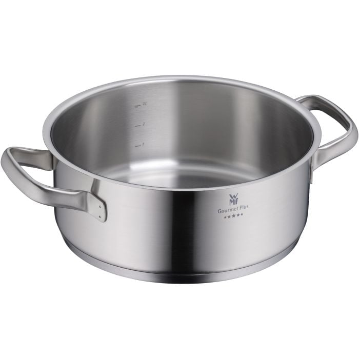 GOURMET PLUS Кастрюля низкая 4,1 л/24 см  (0722246030) WMF - spb.v-b.ru