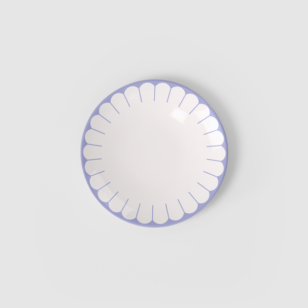 Тарелка десертная 21,2 см Fleur Bleu