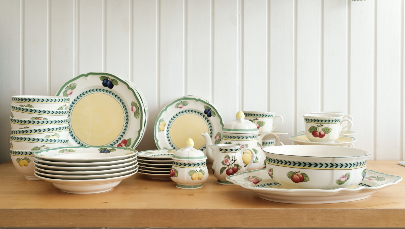 Чайно-столовый сервиз на 6 персон, 41 предмет, French Garden (AZ10228166) Villeroy & Boch - spb.v-b.ru