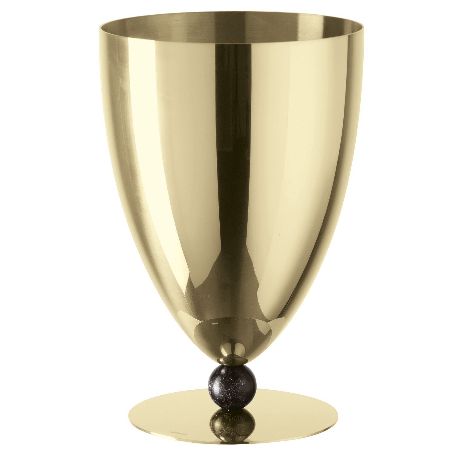 Ведро для охлаждения вина 18 см Penelope Pvd Champagne Marble Balck (55579PB6) Sambonet - spb.v-b.ru