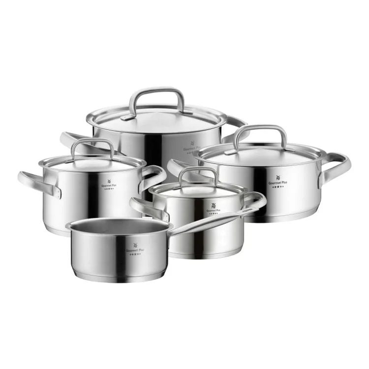 Набор кастрюль 5 предметов Gourmet Plus (0720556030) WMF - spb.v-b.ru