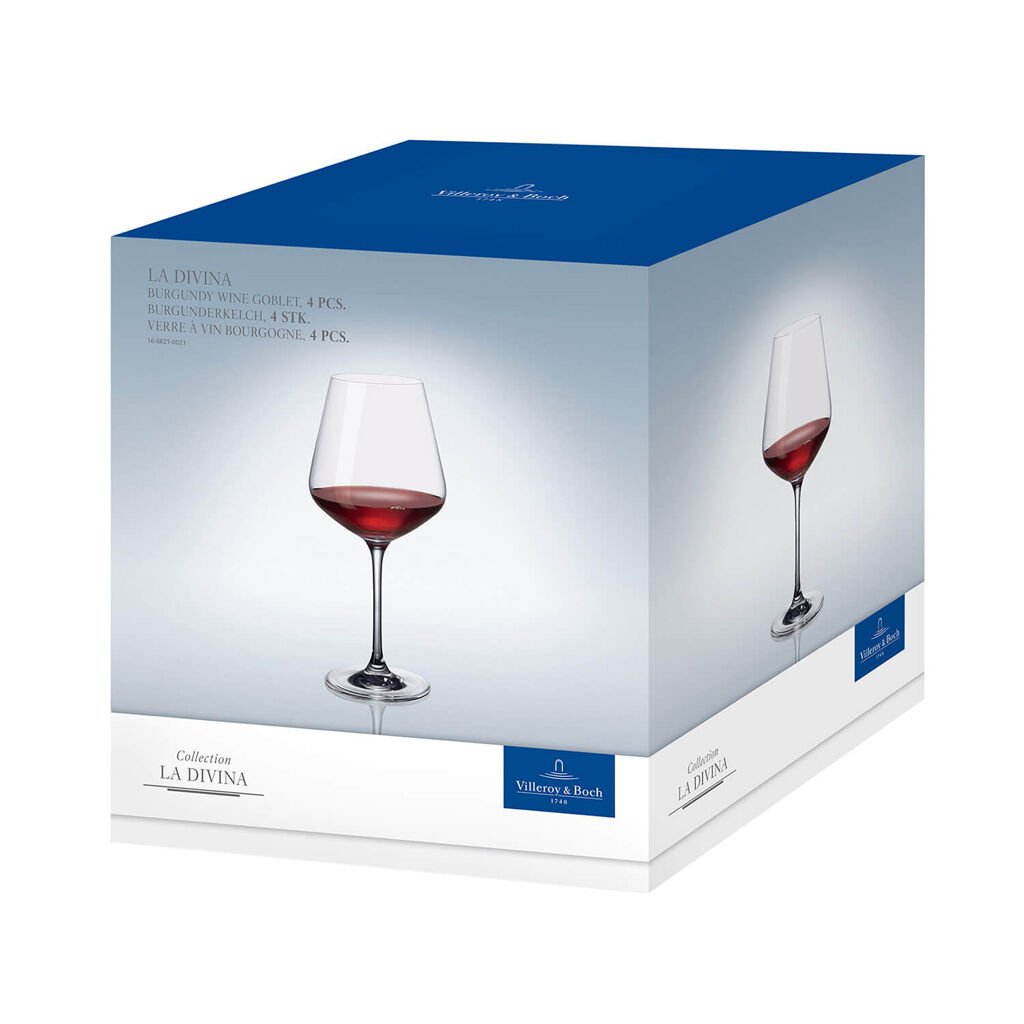 La Divina Набор бокалов для бургундского вина 4 шт  (1136678170) Villeroy & Boch - spb.v-b.ru
