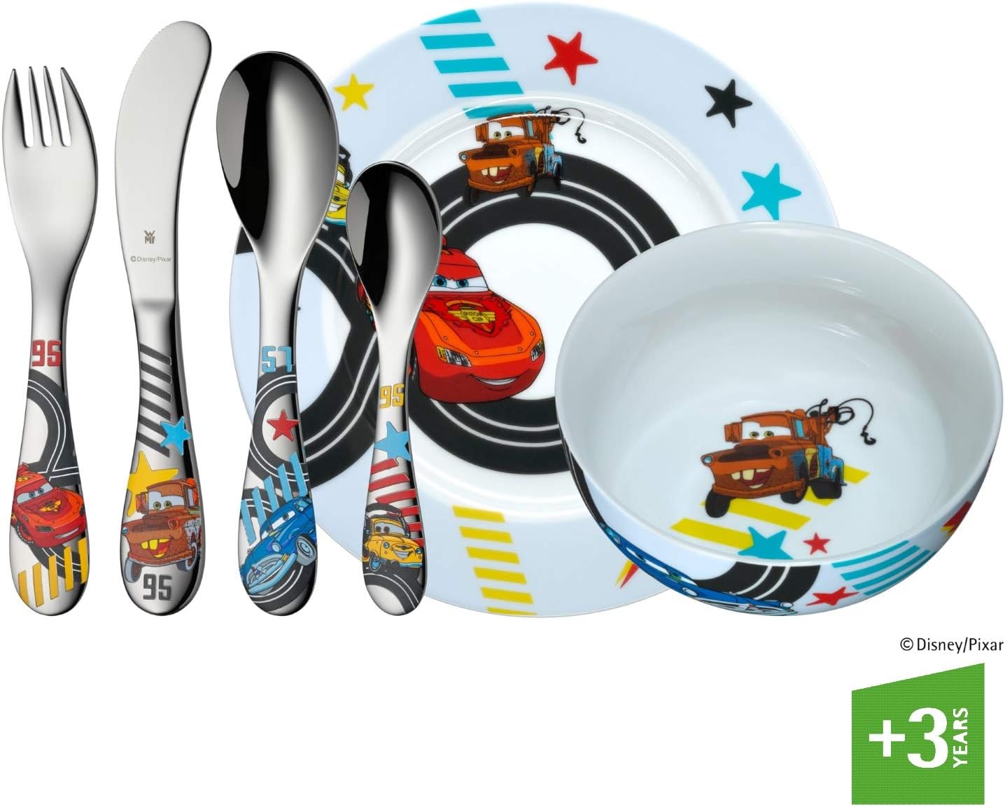 CHILDREN WMF Детский набор посуды 6 предметов Cars	 (1286019964) WMF - spb.v-b.ru