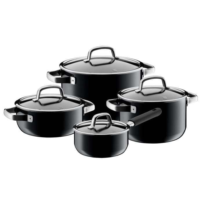 FUSIONTEC Black Набор кастрюль из 4 предметов  (0514855290) WMF - spb.v-b.ru