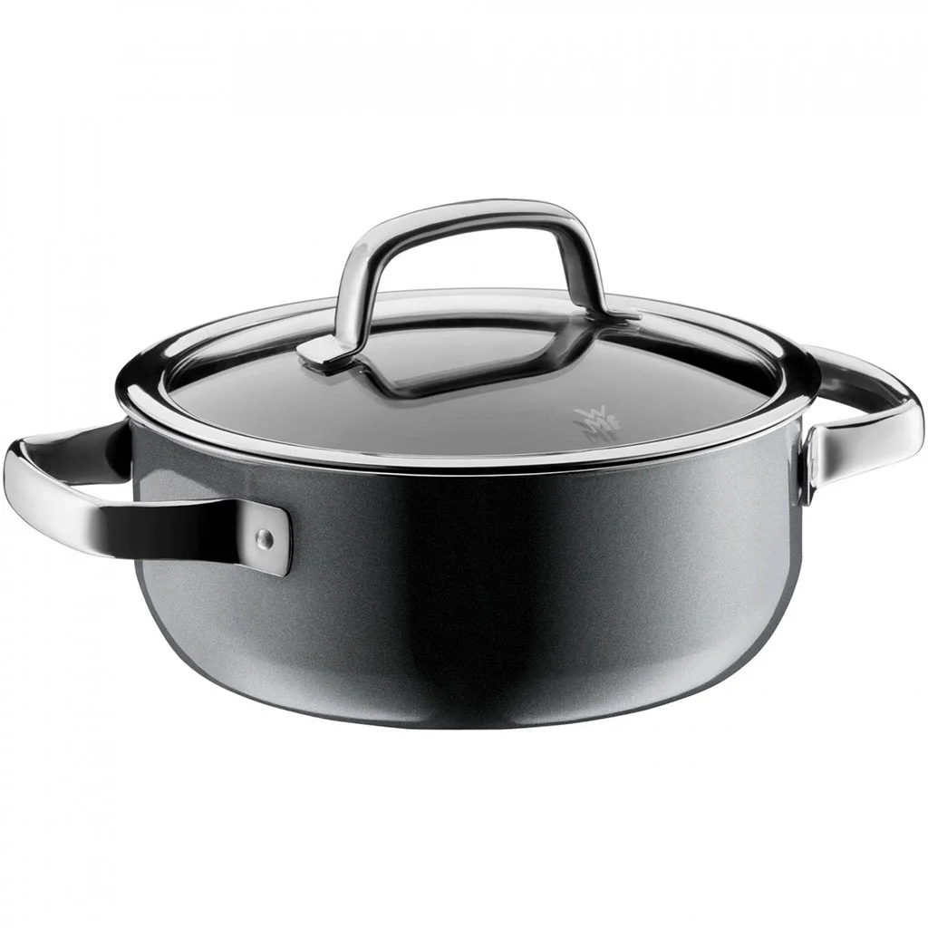 Fusiontec Mineral Кастрюля низкая 2,4 л/20 см Platinum (0514585290) WMF - spb.v-b.ru