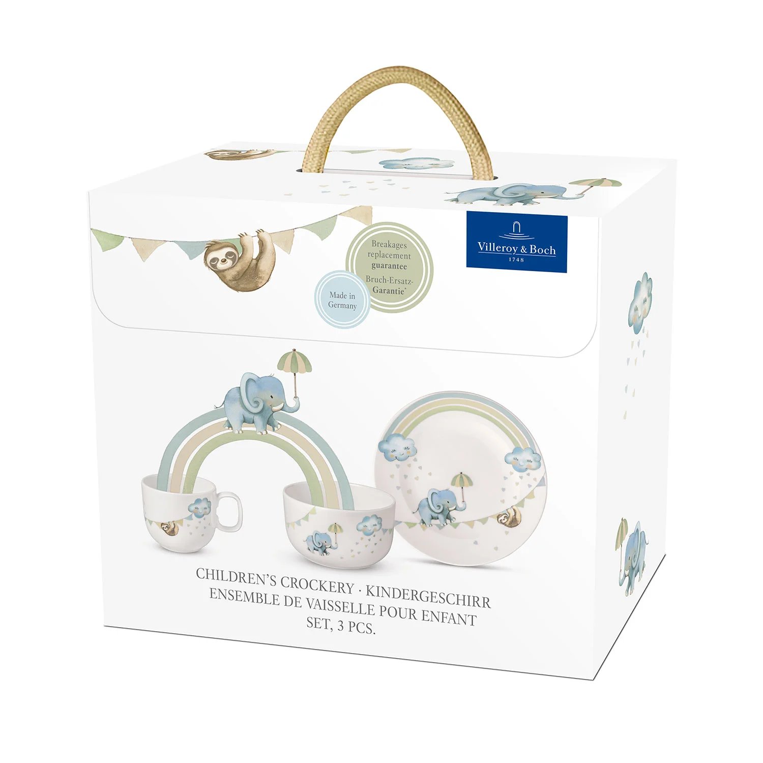 Детский набор 3 предмета Boho Kids (1486748427) Villeroy & Boch - spb.v-b.ru