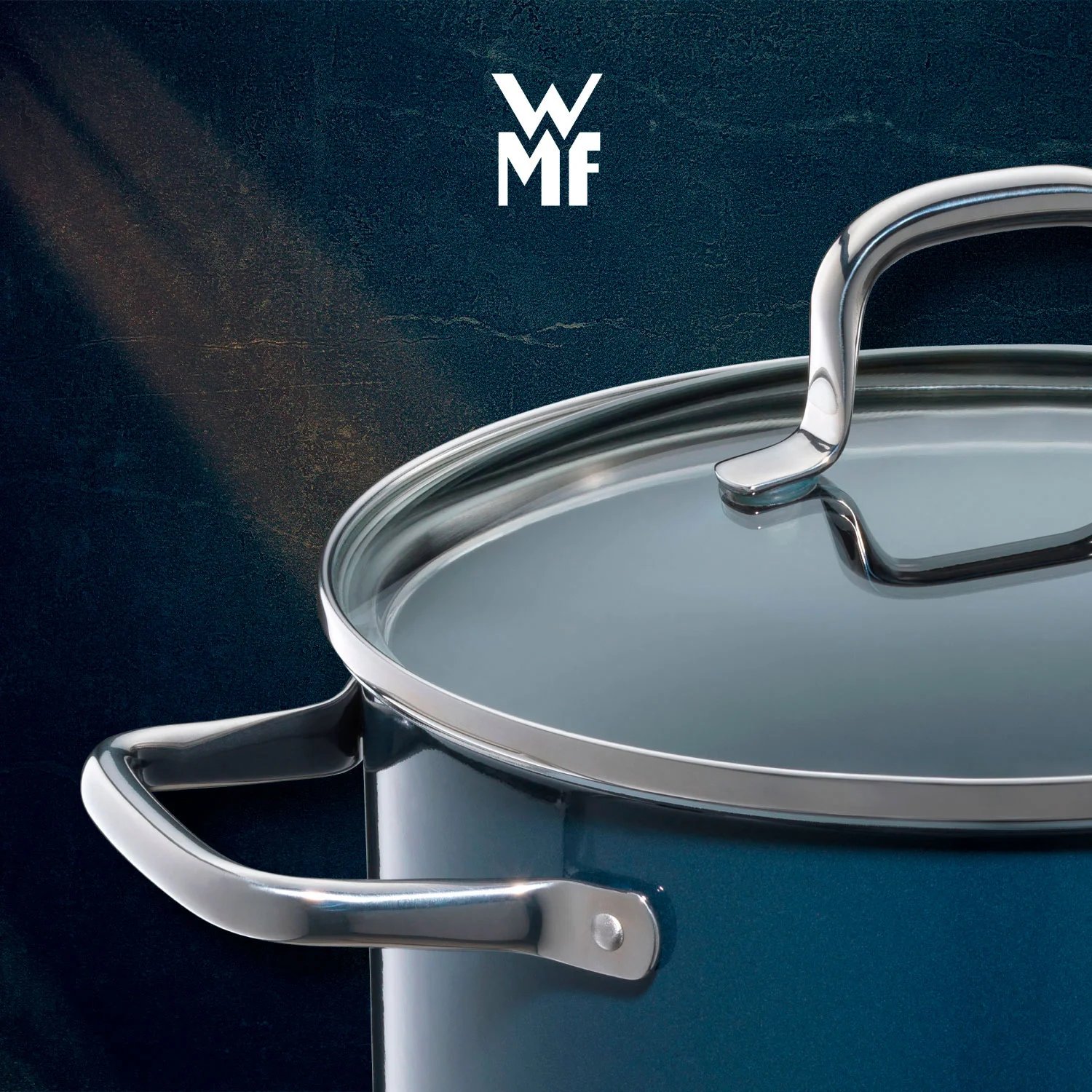 WMF Набор кастрюль 3 предмета Fusiontec Essential Dark Blue  (0517065290) WMF - spb.v-b.ru