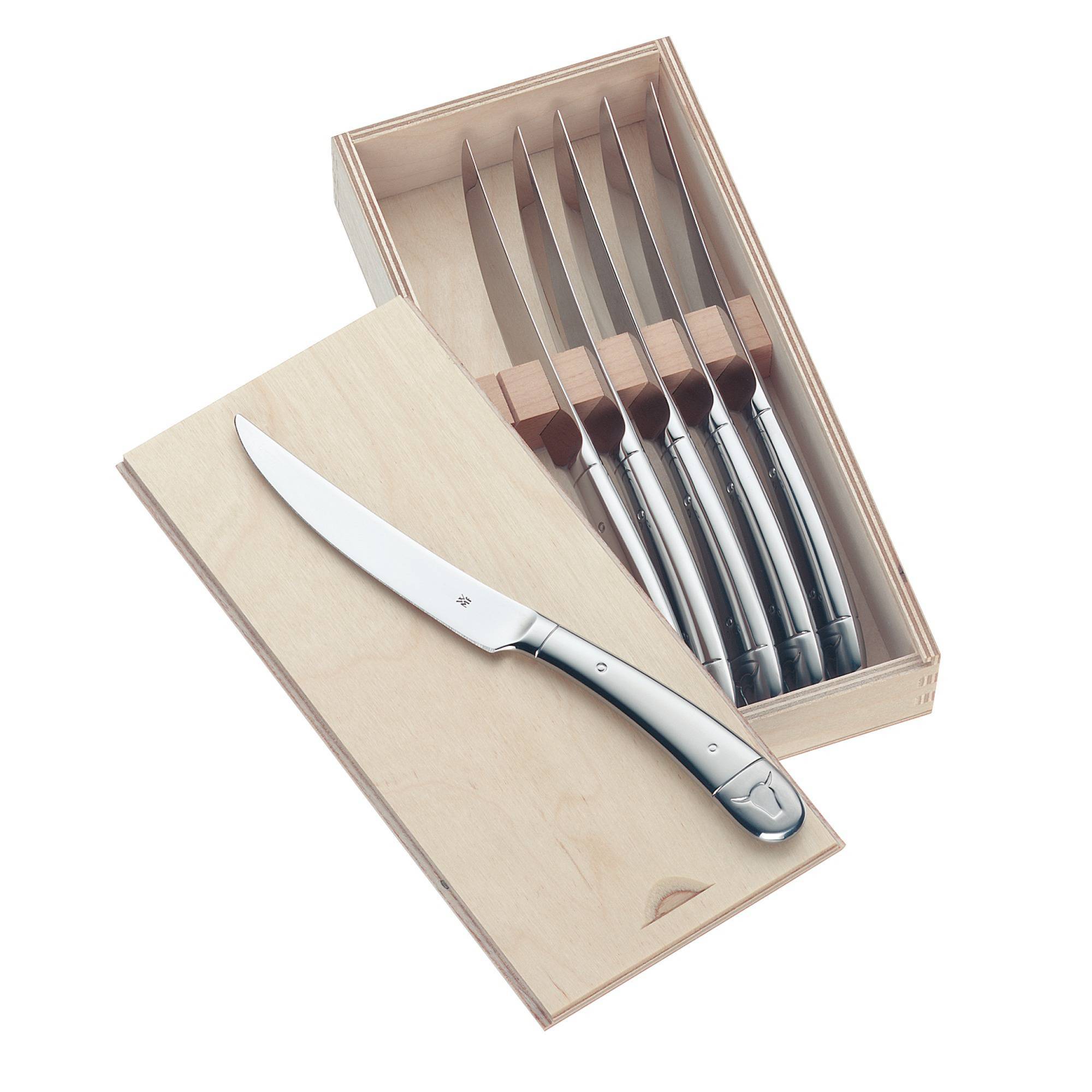 Набор ножей для мяса 6 штук Geschenkidee (1289616046) WMF - spb.v-b.ru