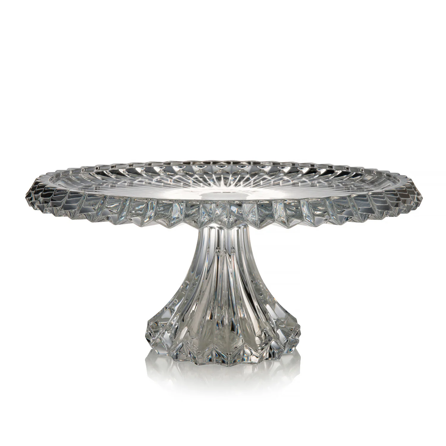 Crown Jewel Блюдо для торта 33 см (R131195) Rogaska - spb.v-b.ru