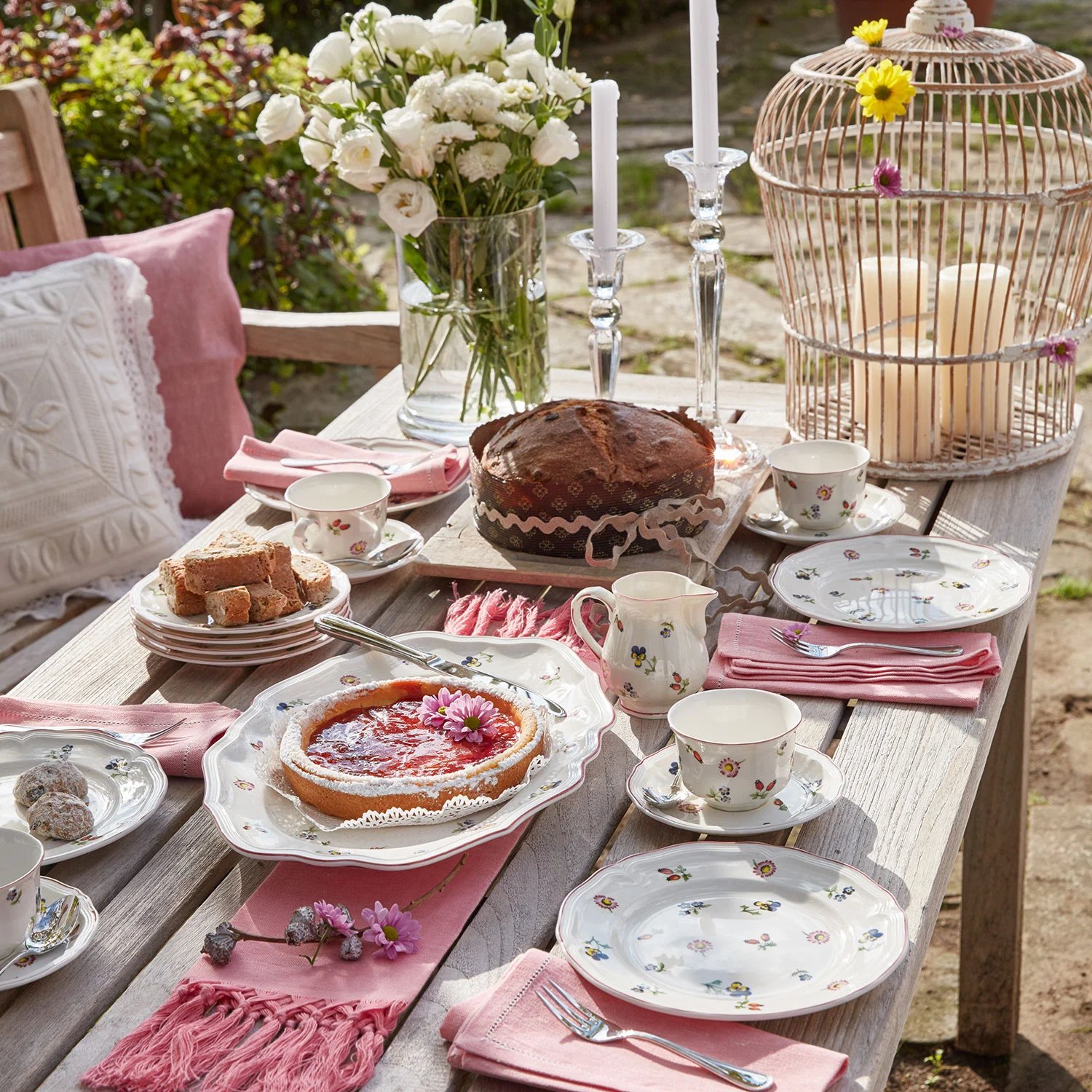 Petite Fleur Пирожковая тарелка 17  см (1023952660) Villeroy & Boch - spb.v-b.ru