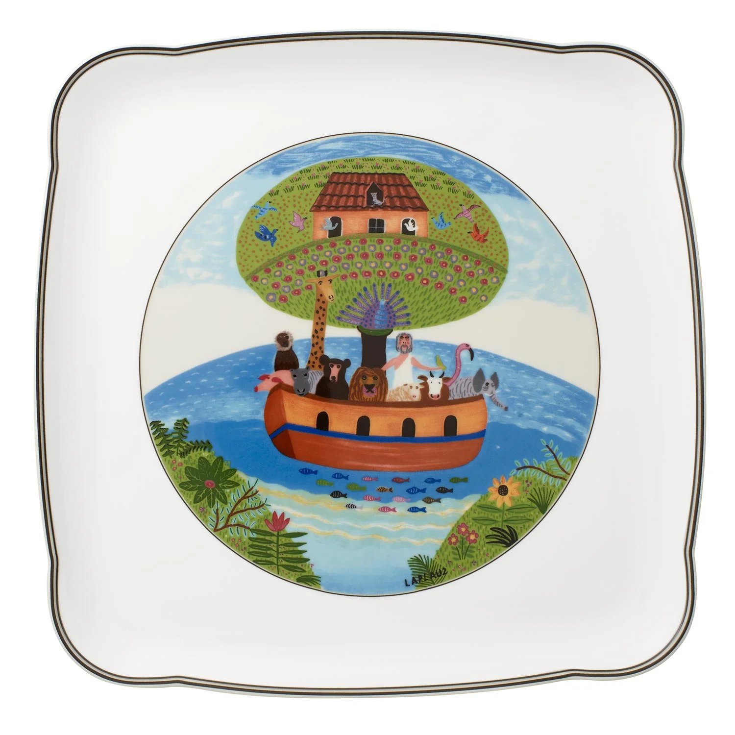 Сервировочная тарелка 30Х30см, Design Naif 
https://spb.v-b.ru
г.Санкт-Петербург
eshop@v-b.spb.ru
+7(812)3801977