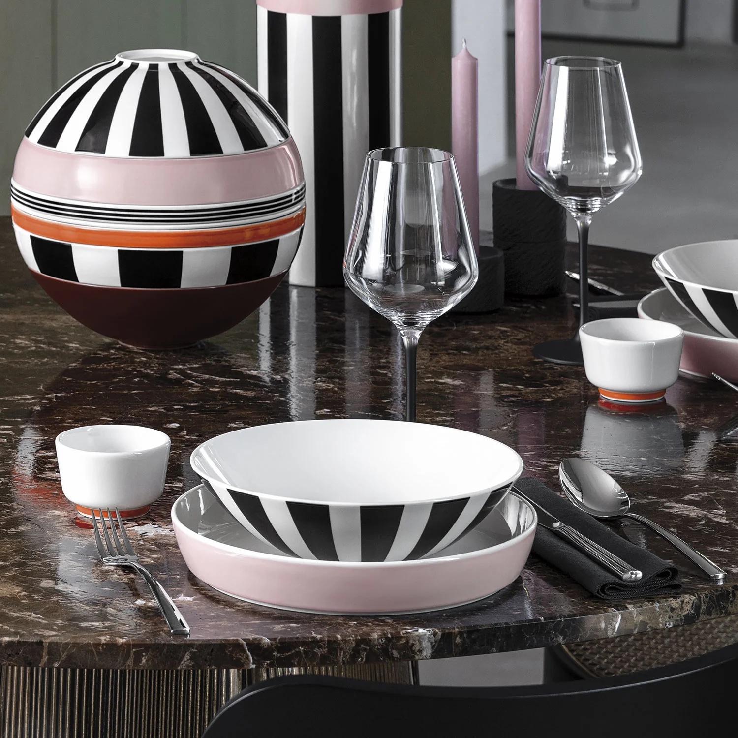 Memphis Collection Чаша плоская 0.5 л розовая  (1016903811) Villeroy & Boch - spb.v-b.ru