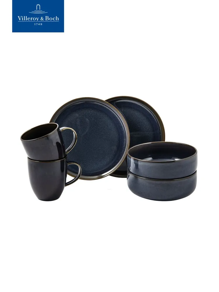 Crafted Denim Набор посуды 6 предметов (1951689071) Villeroy & Boch - spb.v-b.ru